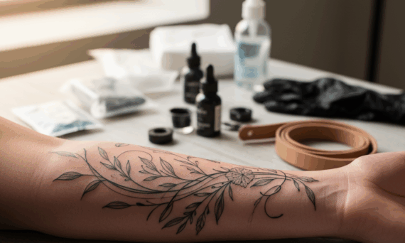 Delicate inktkunst op je huid